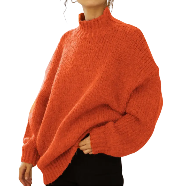 Lily | Relaxed Drop Shoulder Knit Sweater