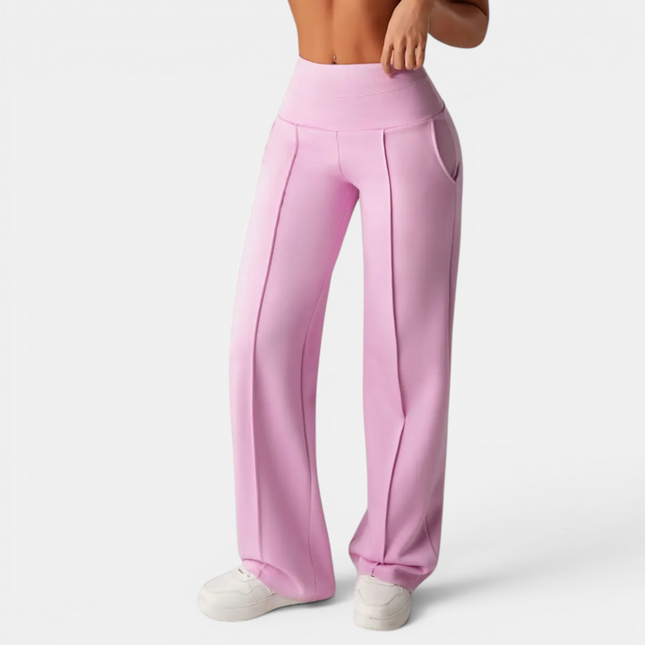 Molly | Flowy High-Waist Wide-Leg Pants