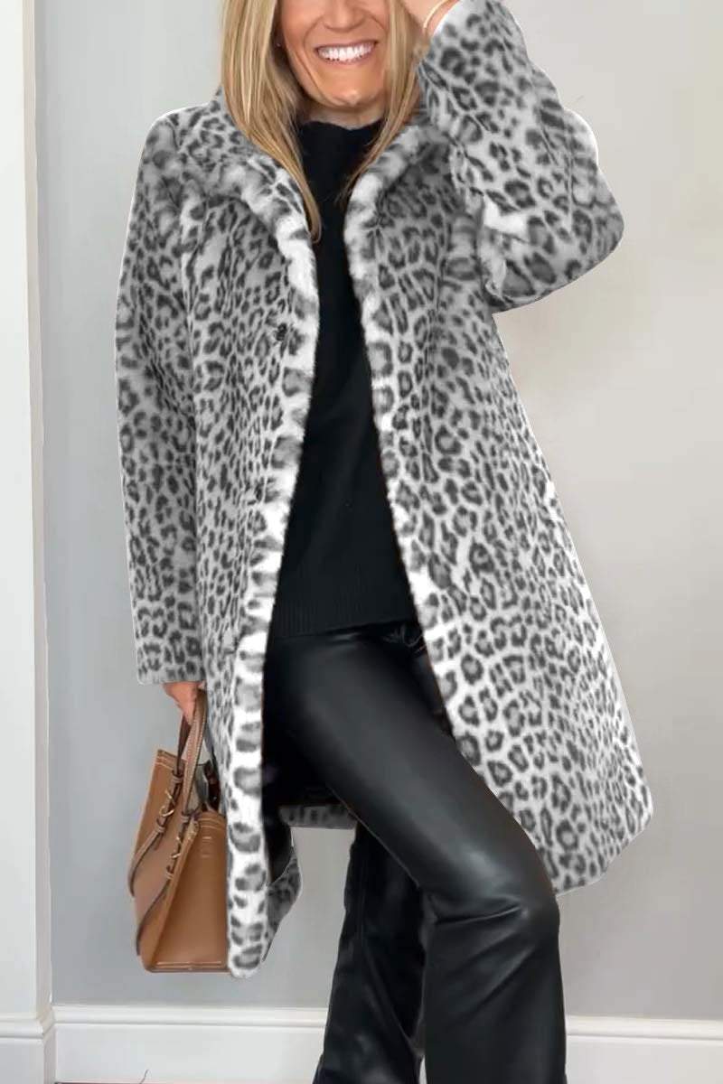 Poppy | Leopard Winter Coat