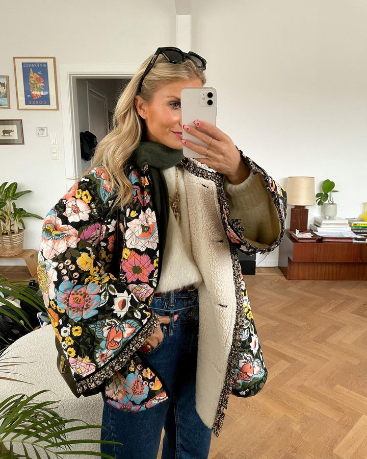 Ella | Trendy Printed Jacket