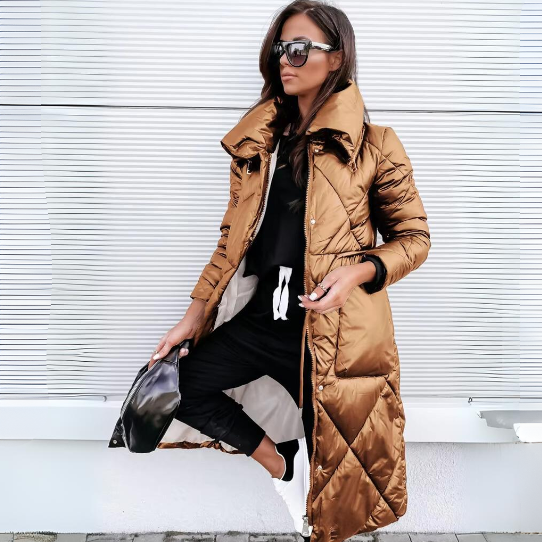 Alice | Modern Quilted Coat