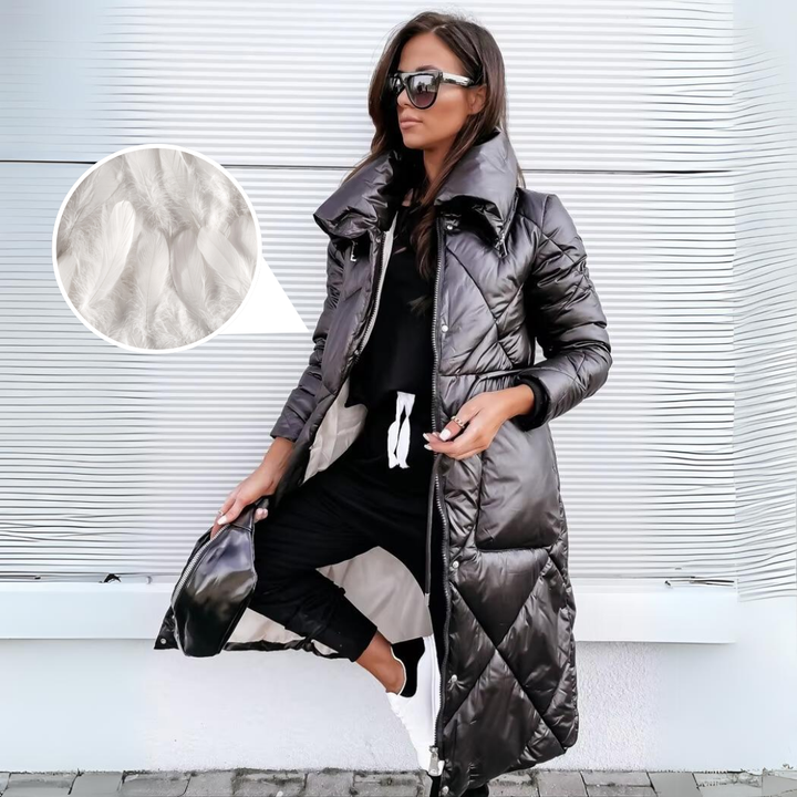 Alice | Modern Quilted Coat