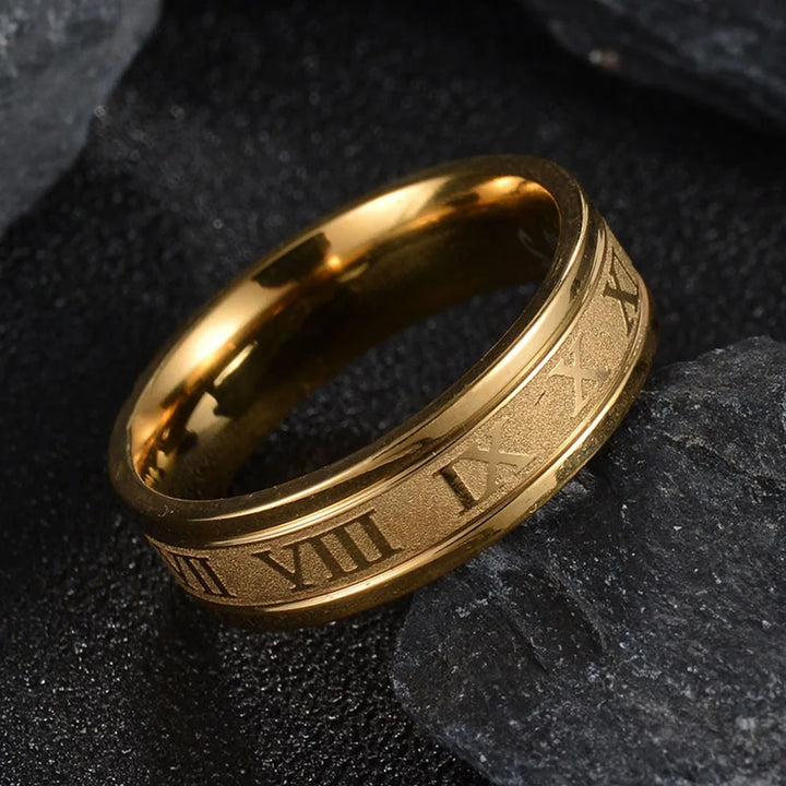 Penelope | Modern Roman Numeral Ring