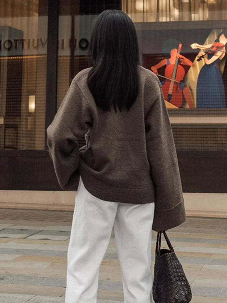 Ruby | V-Neck Knit Cardigan