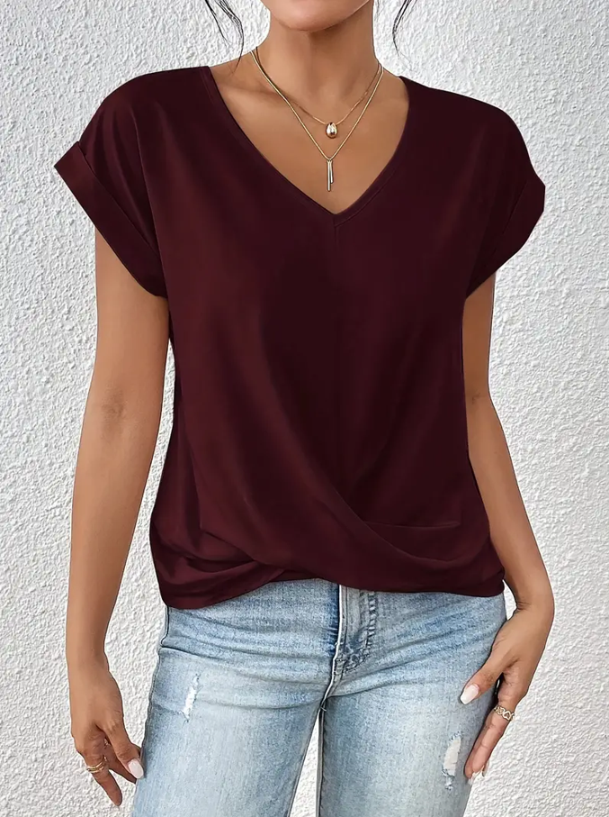 Gemma | The Stylish V-Neck Top
