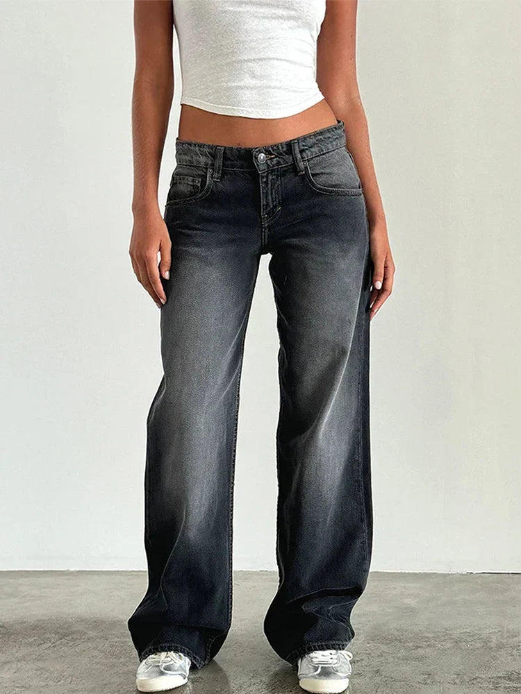 Megan | Vintage Casual Baggy Jeans