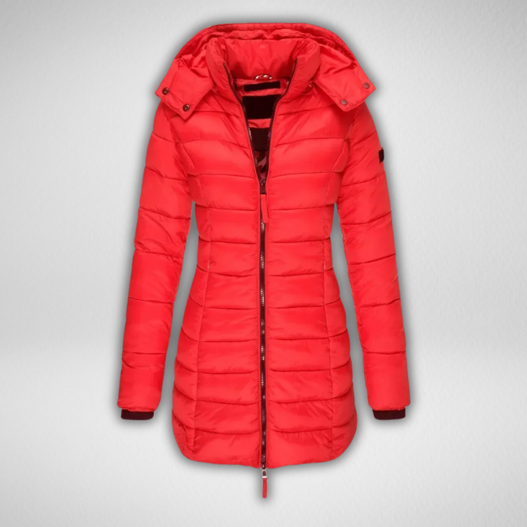 Evie | Classic Long Puffer Jacket
