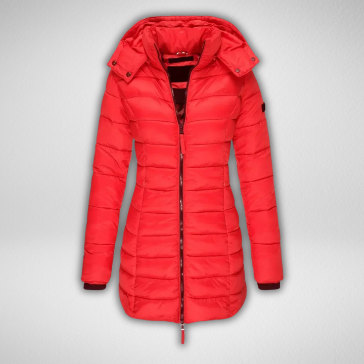 Evie | Classic Long Puffer Jacket