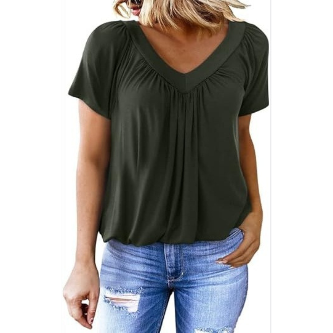Heidi | Casual V-Neck Top