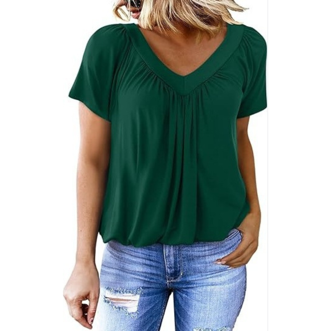 Heidi | Casual V-Neck Top