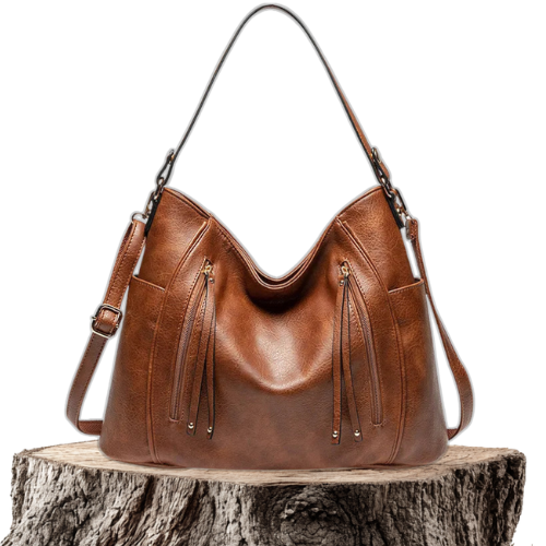Zoe | Leather bag with fringes