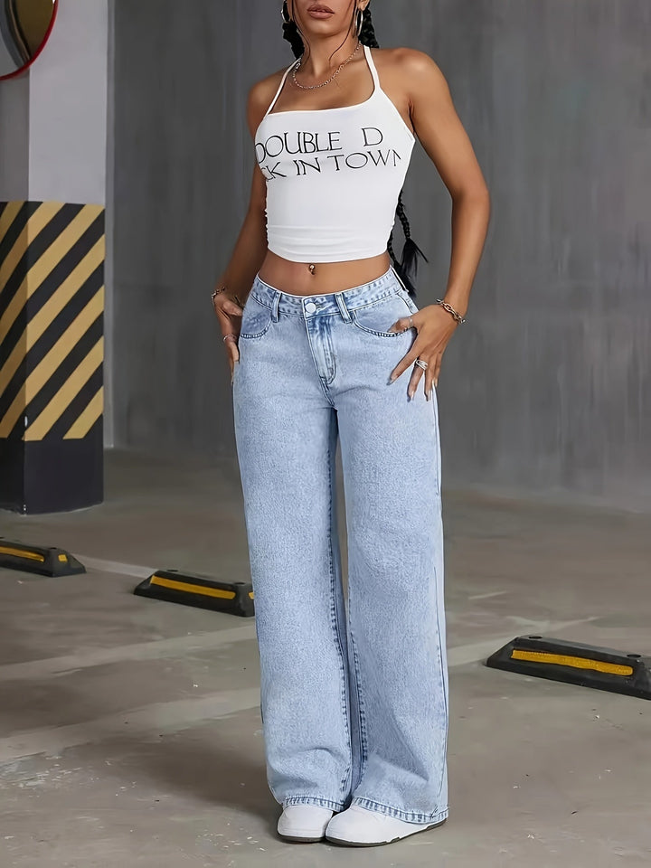 Ava | Trendy High-Waisted Denim