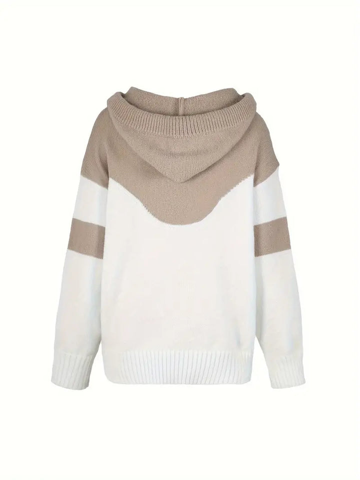 Tessa | Dual-Tone Cosy Hoodie