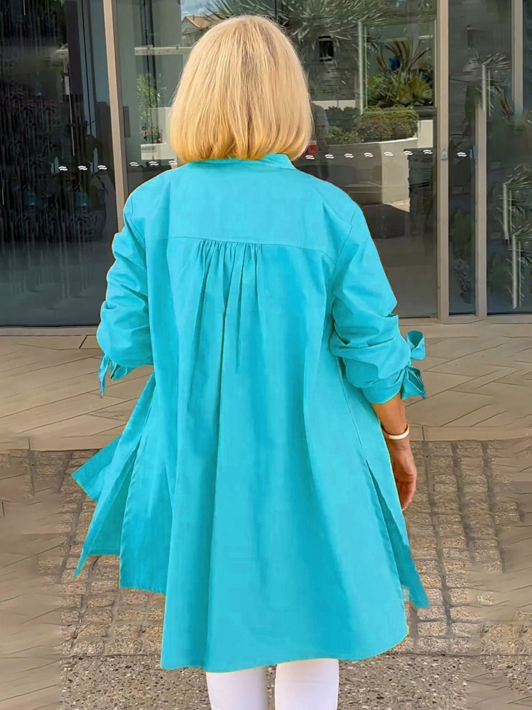 Zoe | Classy Long Shirt Jacket
