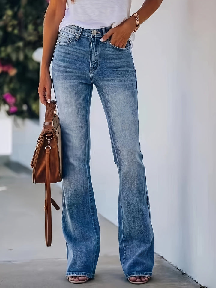 Naomi | Classic Mid-Rise Flare Jeans