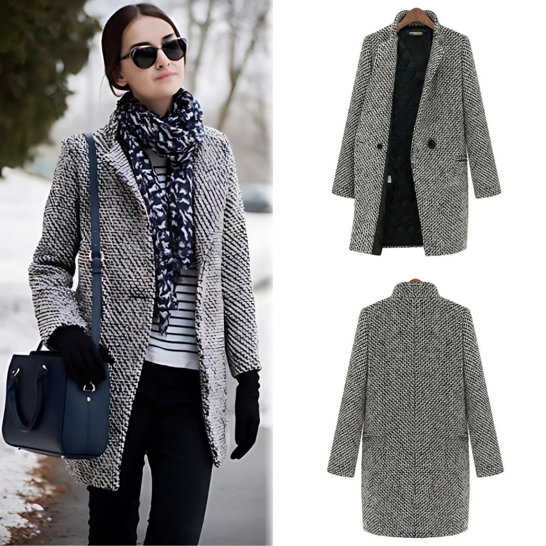 Caitlin | Long Wool Coat