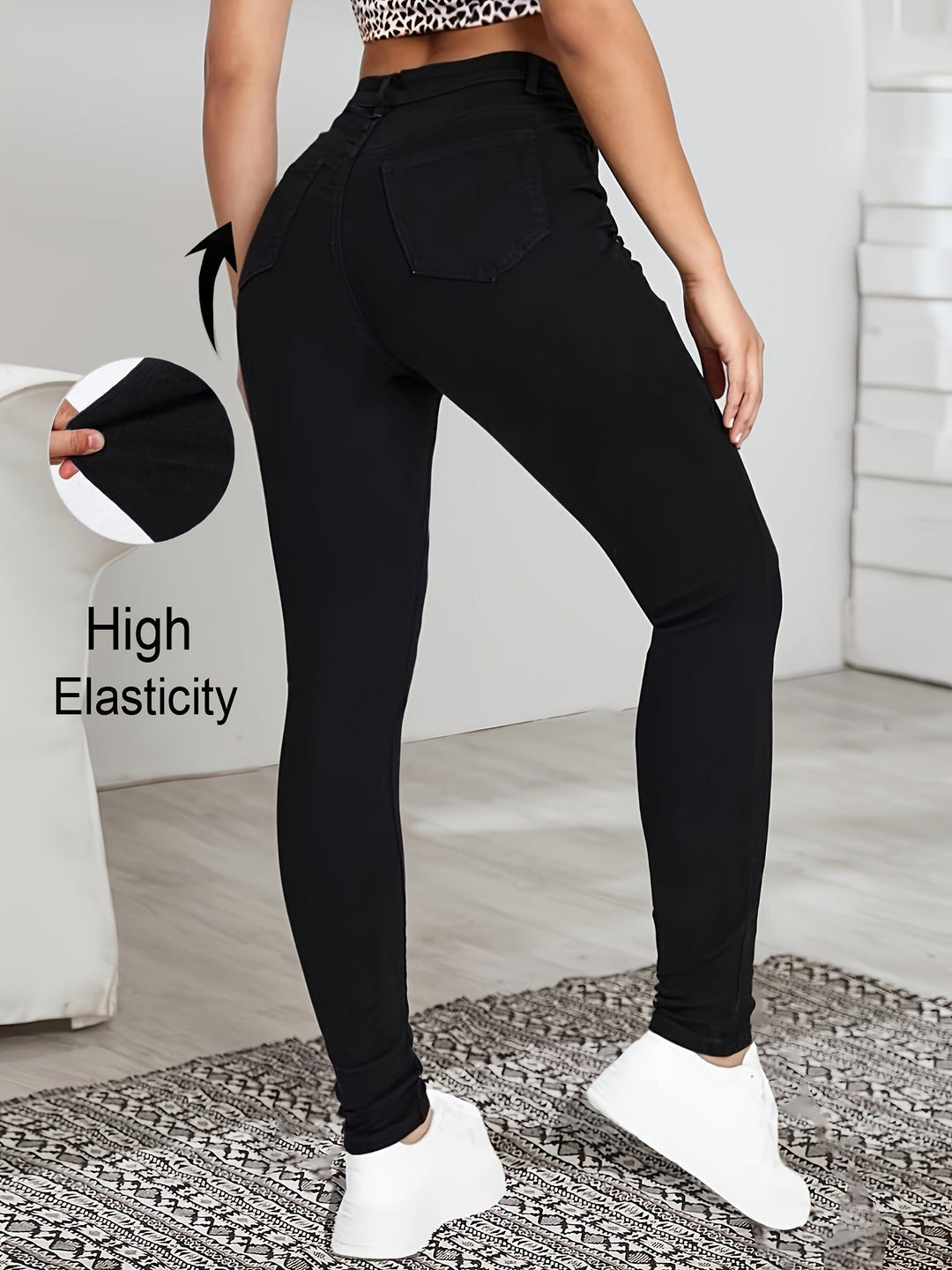 Charlotte | Sleek High-Waist Skinny Jeans