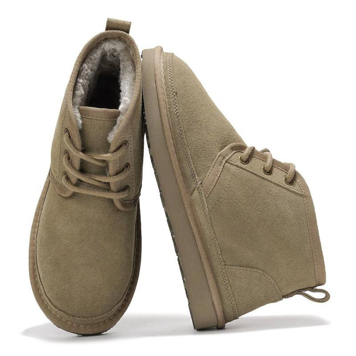 Lucy | Women Genuine Suede Ankle Boots with Memory Foam