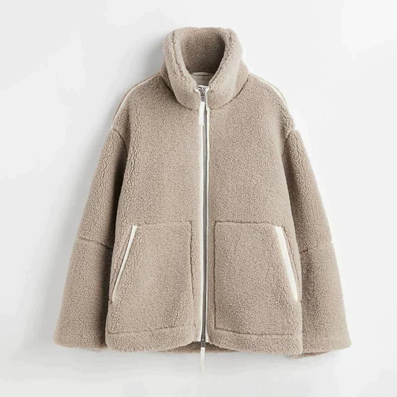 Emily | Luxe Teddy Jacket