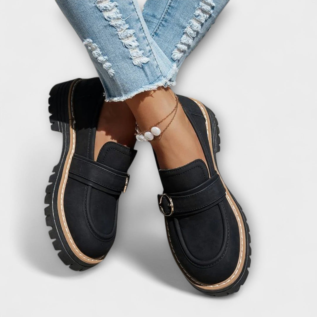 Nicole | Casual loafers with a round toe