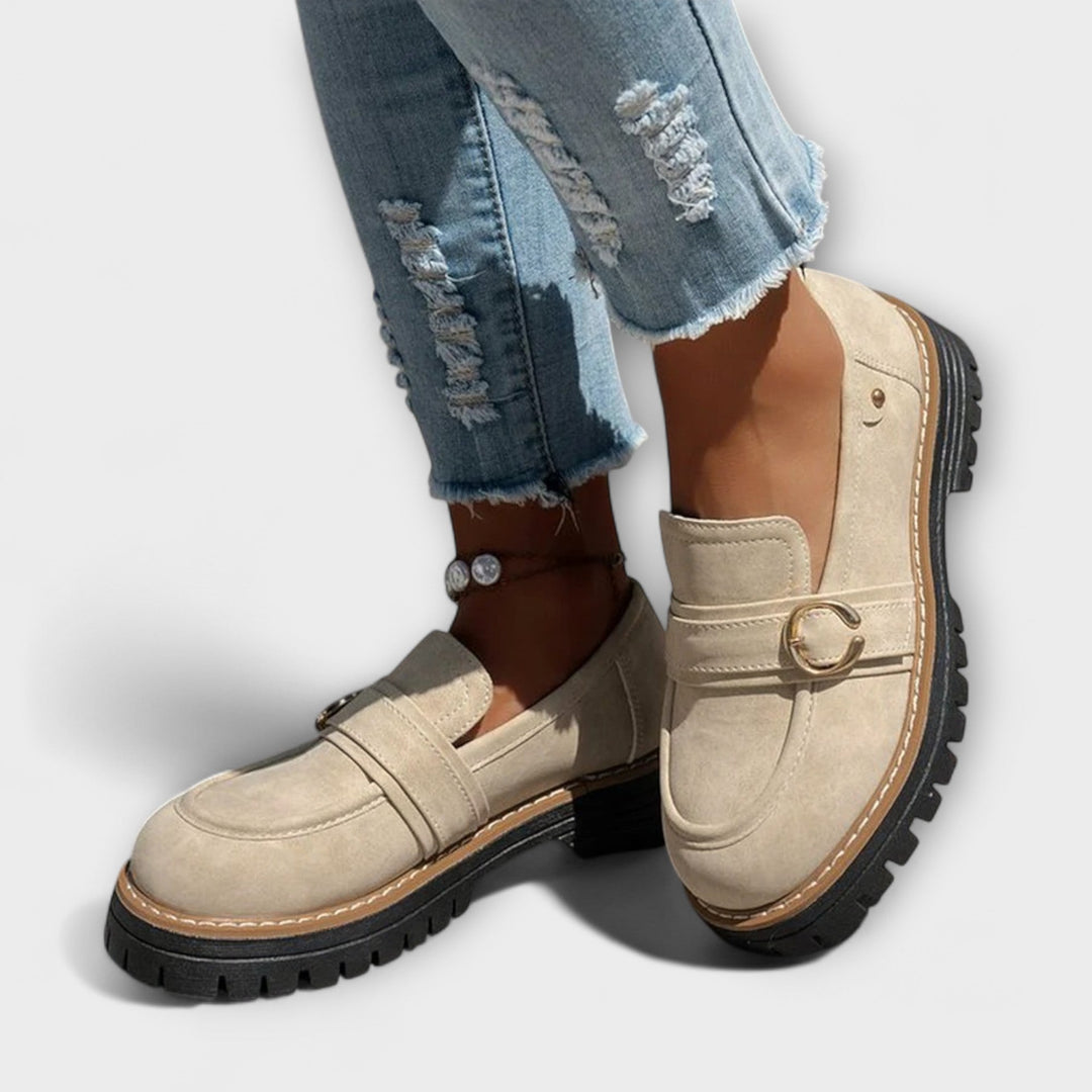 Nicole | Casual loafers with a round toe