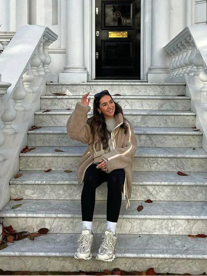 Emily | Luxe Teddy Jacket