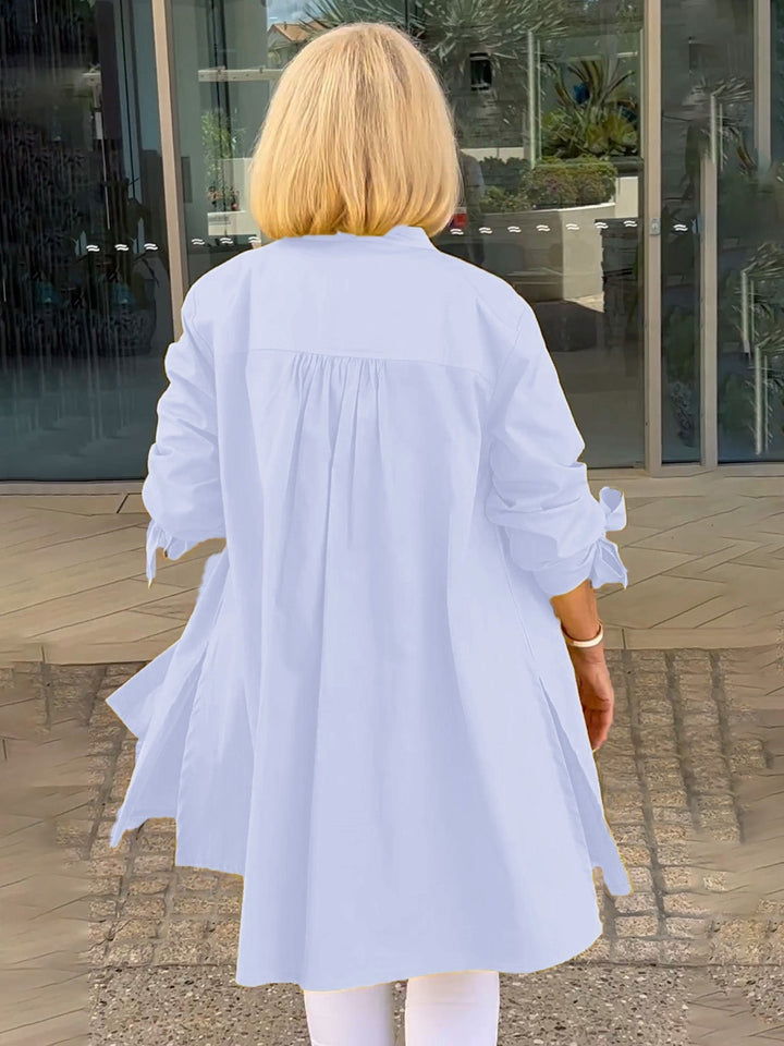 Zoe | Classy Long Shirt Jacket