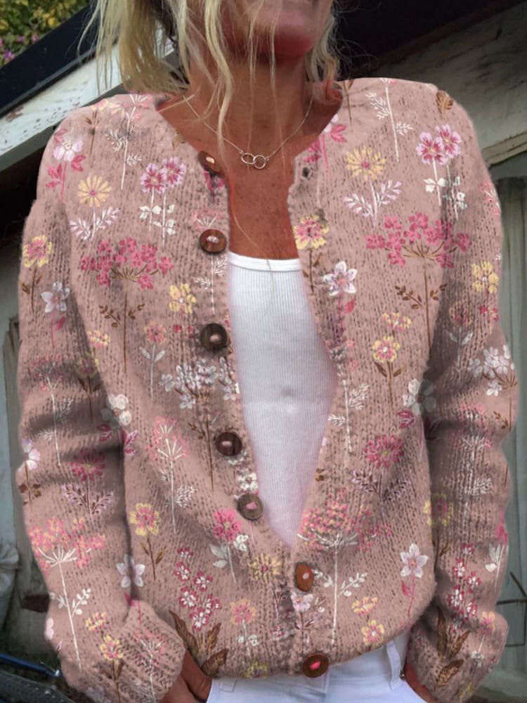 Naomi | Vintage Floral Cardigan