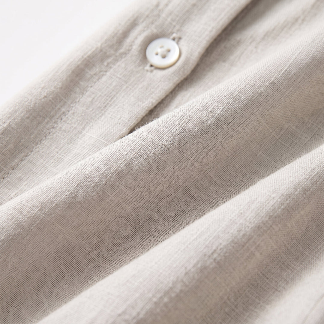 Charlotte | Elegant dress with 3/4 sleeves and waist tie