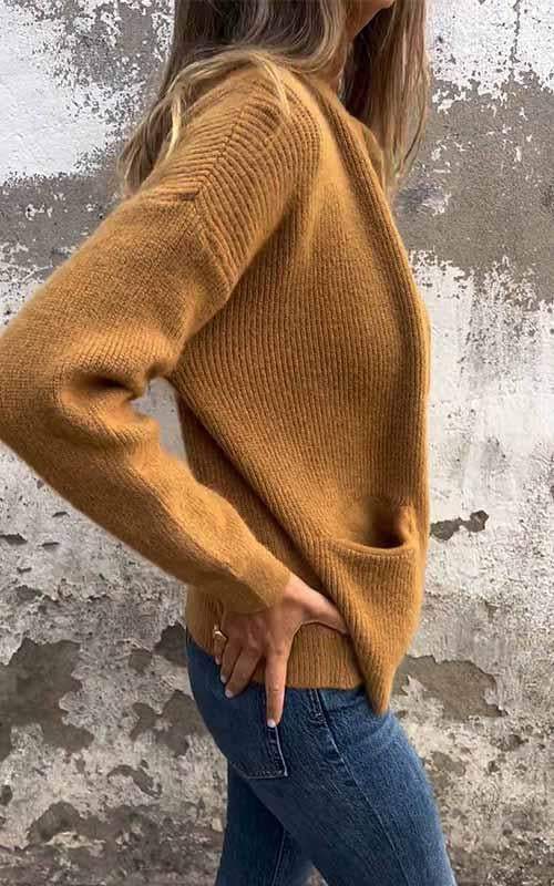 Tahlia | Zip-Up Knit Cardigan