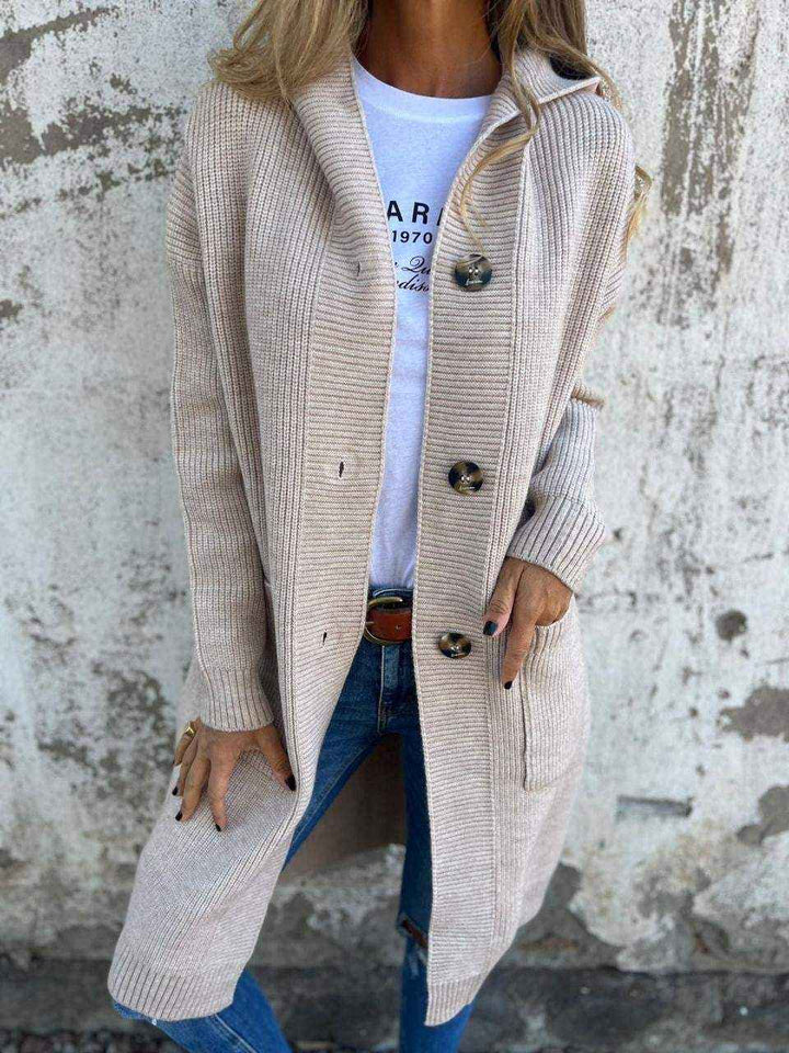 Felicity | Chic Long Knit Cardigan