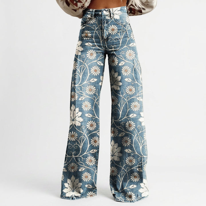 Brooke - High-Waisted Wide-Leg Jeans