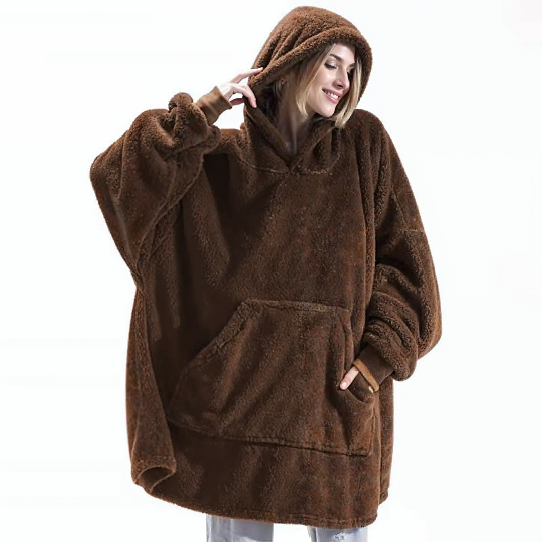 Isabelle | Fleece-Lined Oversized Hoodie
