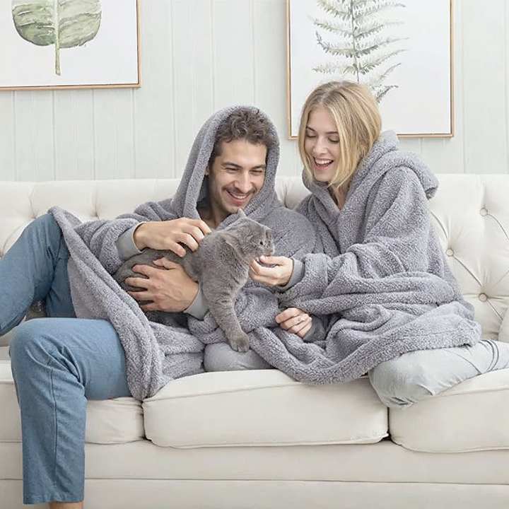Isabelle | Fleece-Lined Oversized Hoodie