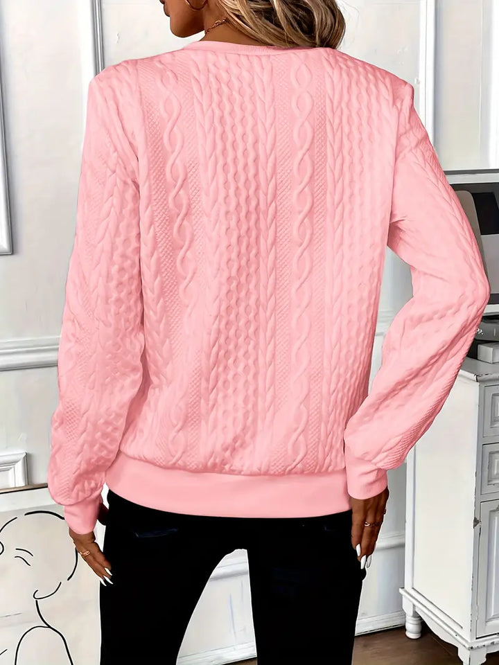 Chloe | Elegant Quarter-Zip Sweater