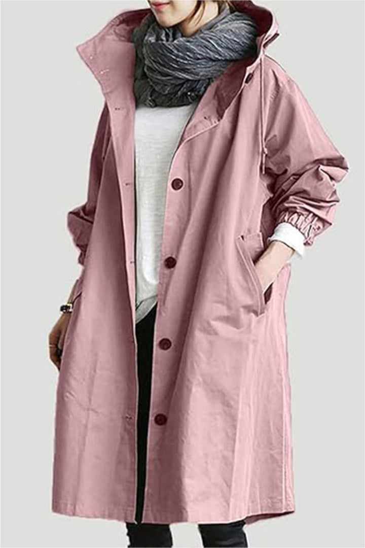 Megan | Oversized Water-Resistant Windbreaker