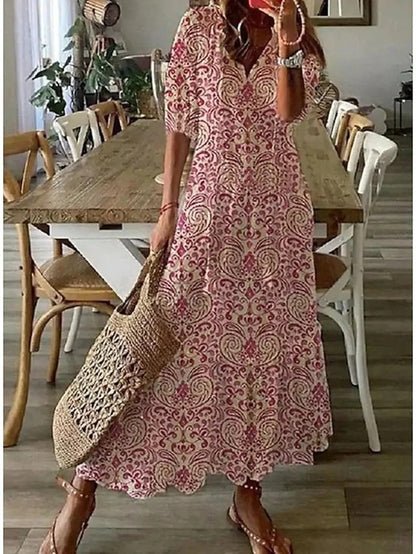 LUNA | MIDDEN BOHO STIJL JURK ZONDER MOEITE
